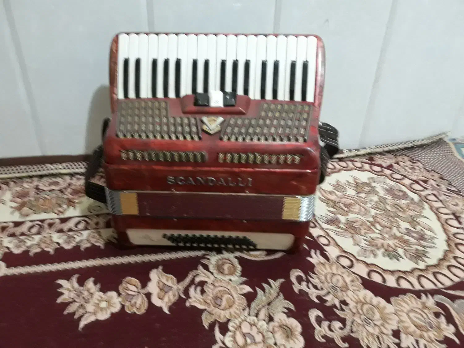 آکاردیون ایتالیایی ۴۸باس|پیانو، کیبورد، آکاردئون|قزوین, |دیوار