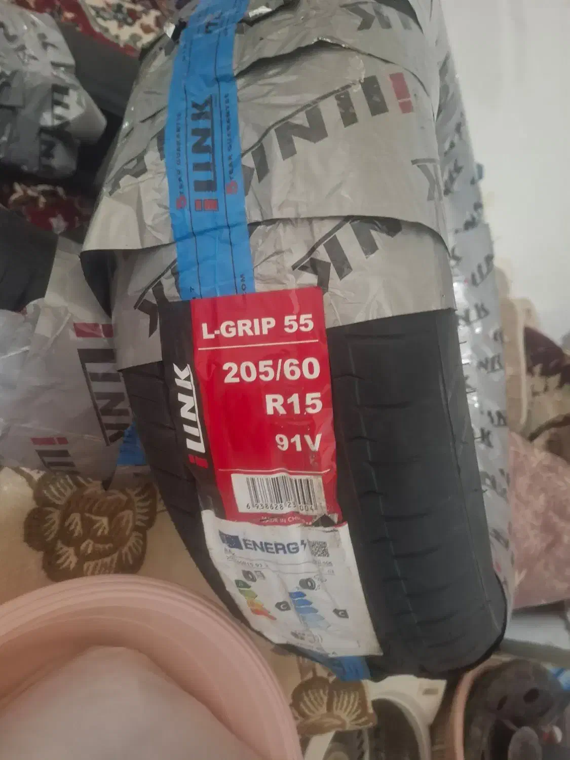 لاستیک چینی سمند ال نود پژو پارس|قطعات یدکی و لوازم جانبی|پاکدشت, پاکدشت (مامازند)|دیوار