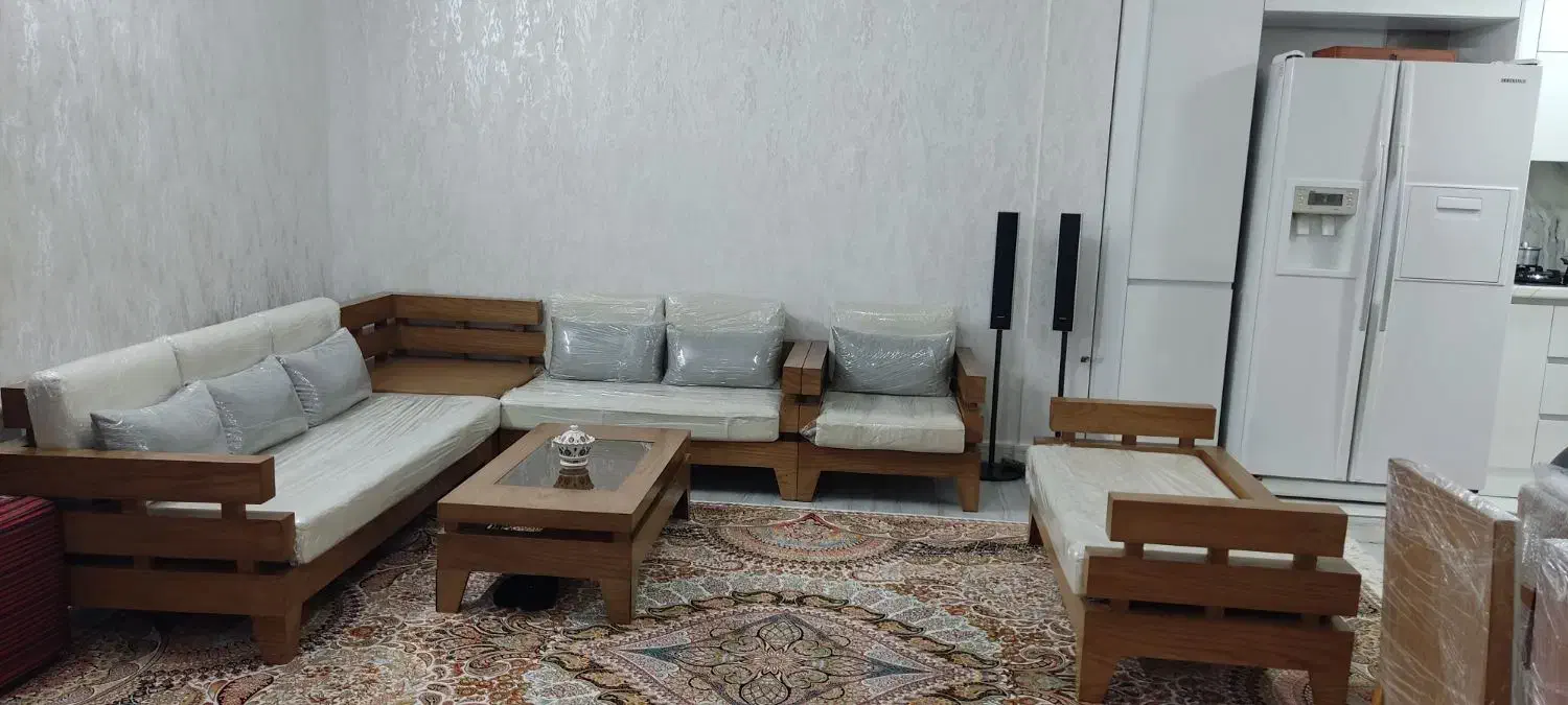 مبل ال ۸ نفره با میز ناهار خوری ۶ نفره|مبلمان خانگی و میز عسلی|تهران, باشگاه نفت|دیوار