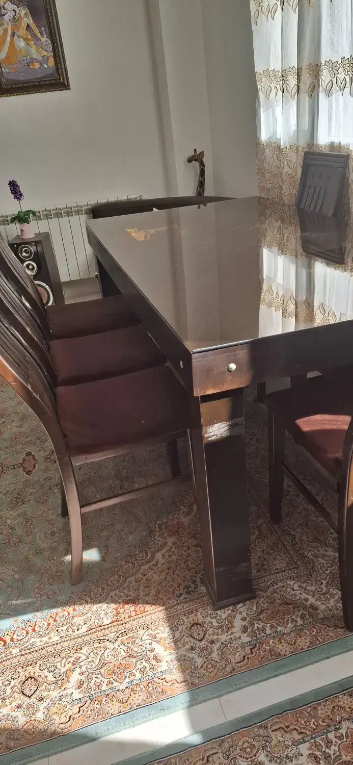 میز نهار خوری 8 نفره + یکدست مبل 7 نفره|میز و صندلی غذاخوری|پردیس, فاز ۸|دیوار