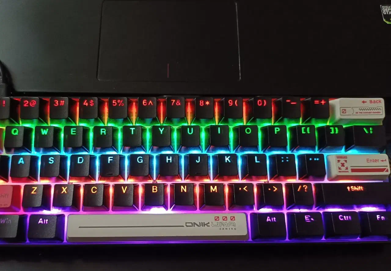 کیبورد مکانیکال اونیکوما G55|قطعات و لوازم جانبی رایانه|پاکدشت, پاکدشت (مامازند)|دیوار