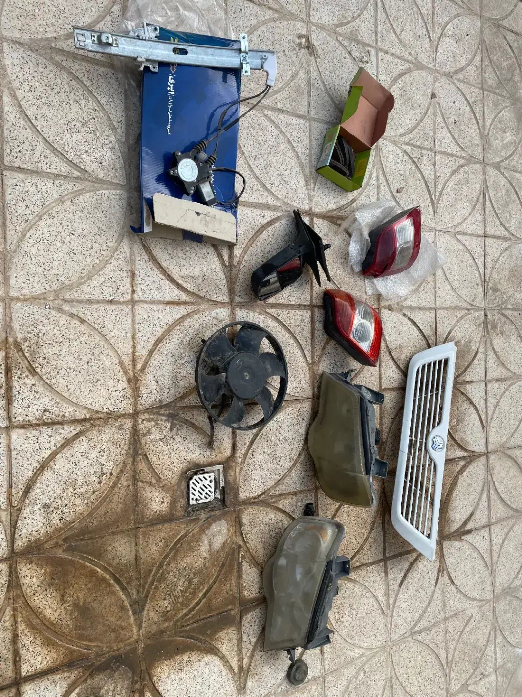 چراغ جلو.چراق عقب،موتور فن،جلوپنجره،لنت دیسکی|قطعات یدکی و لوازم جانبی|اصفهان, بهارستان|دیوار