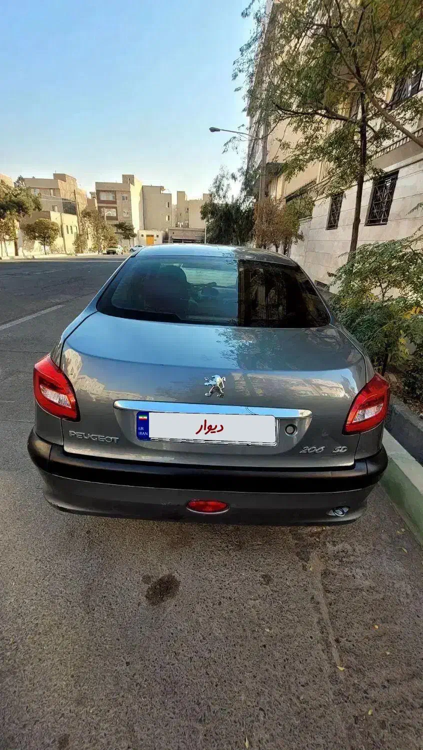 پژو 206 مدل 99 صندوق دار sd V8 بی رنگ و کم کار|خودرو سواری و وانت|تهران, شهرک آزادی|دیوار