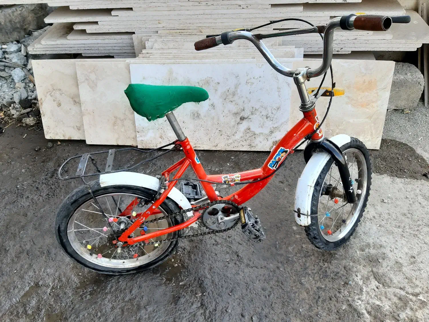 دوچرخه سایز ۱۶ اورهال|دوچرخه، اسکیت، اسکوتر|شهریار, فرارت|دیوار