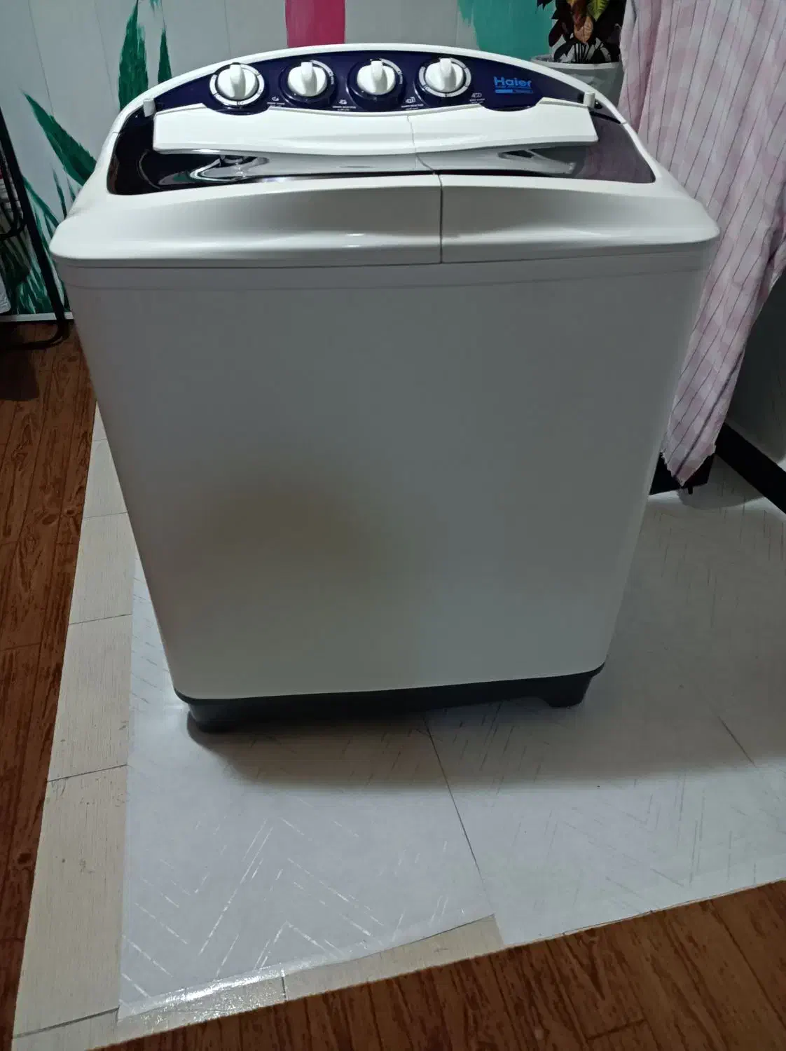 ماشین لباسشویی حایر هفت کیلویی|ماشین لباسشویی و خشککن لباس|رشت, دیانتی|دیوار