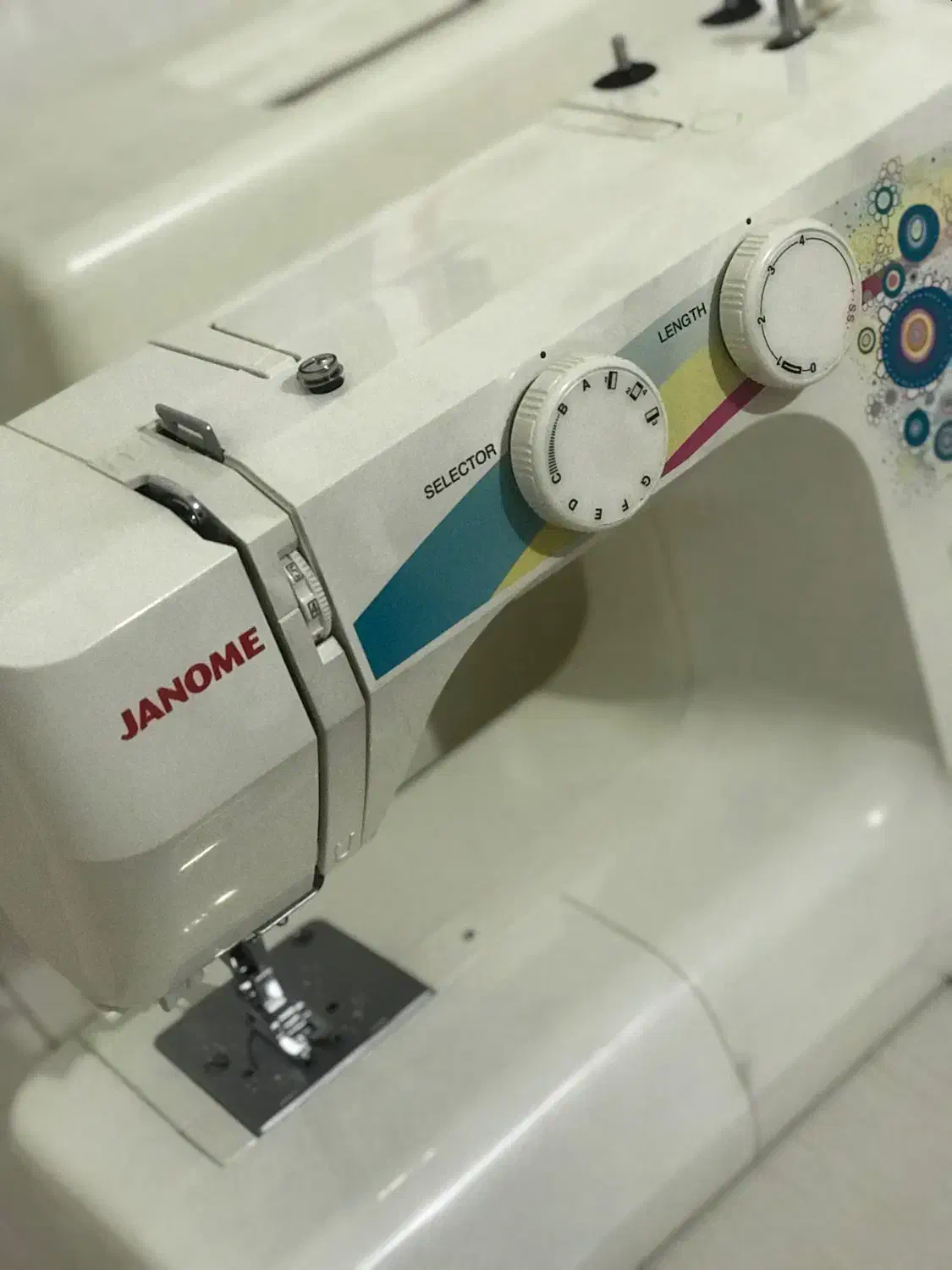 چرخ خیاطی ژانومه ۷۶۰|چرخ خیاطی و ریسندگی|تهران, شهرک ولیعصر شمالی|دیوار