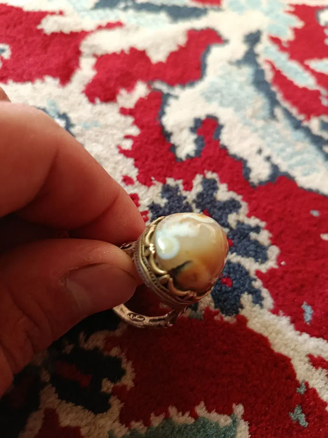 انگشتر باباقوری موکل دار|جواهرات|ساوه, |دیوار