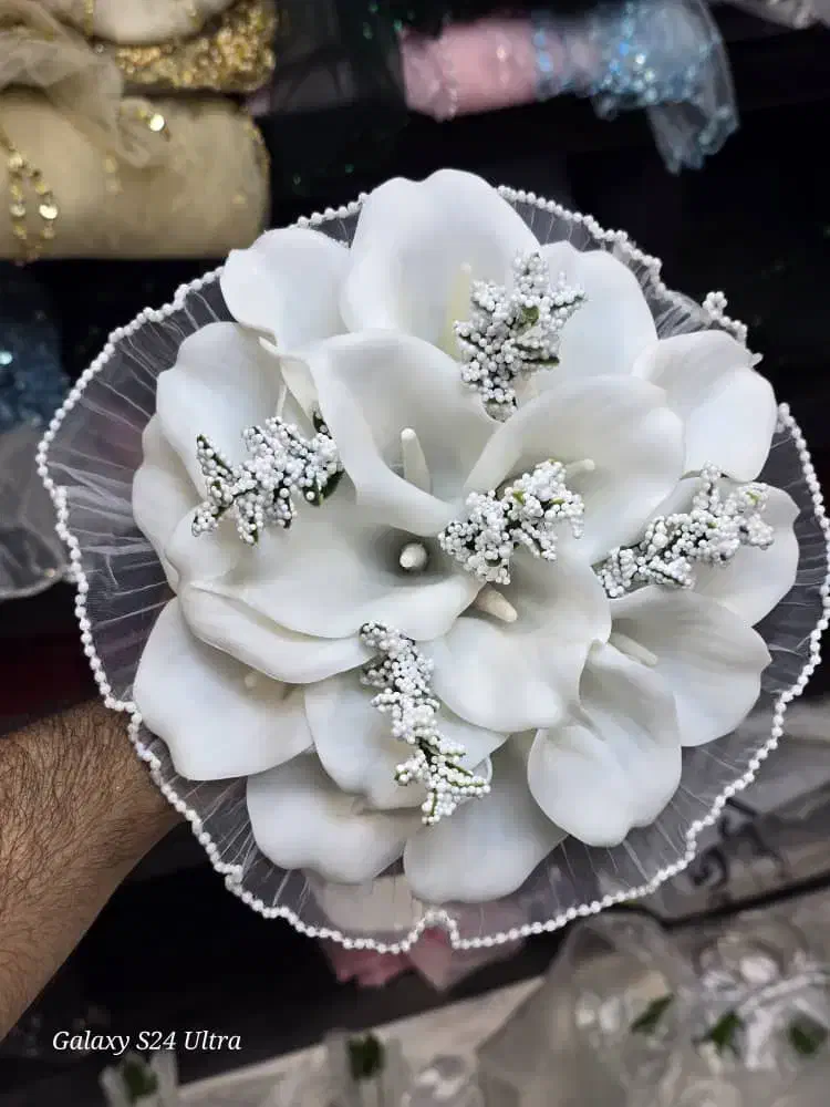 دسته گل عروس پارت ۴|گل مصنوعی|تهران, لاله زار|دیوار