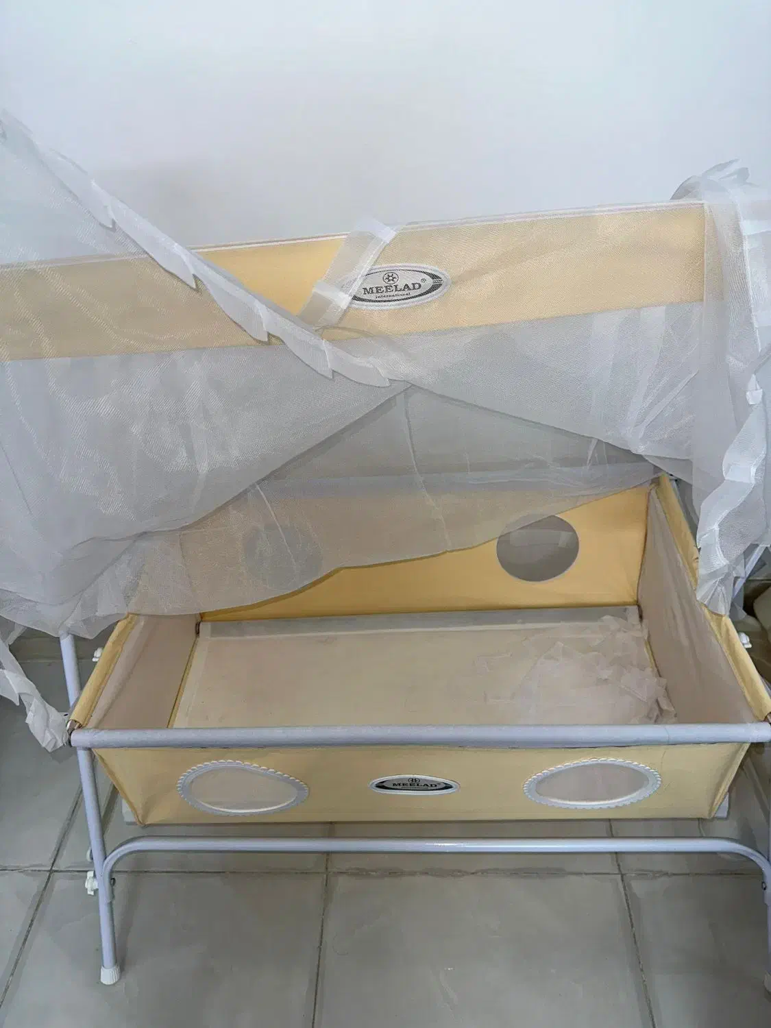 گهواره نو میلاد مدل الگانس|تخت و سرویس خواب|فسا, |دیوار