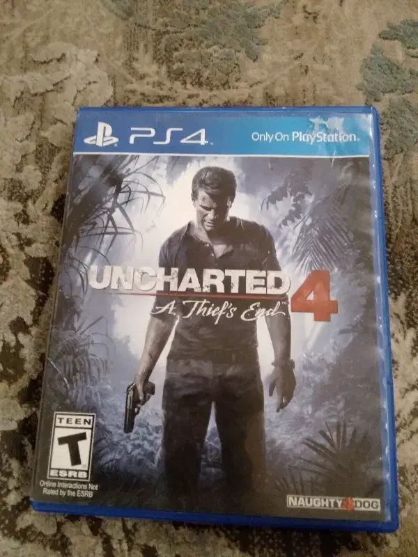 دیسک انچارتد۴ Uncharted 4 A Thief s End|کنسول، بازی ویدئویی و آنلاین|مشهد, هنرستان|دیوار
