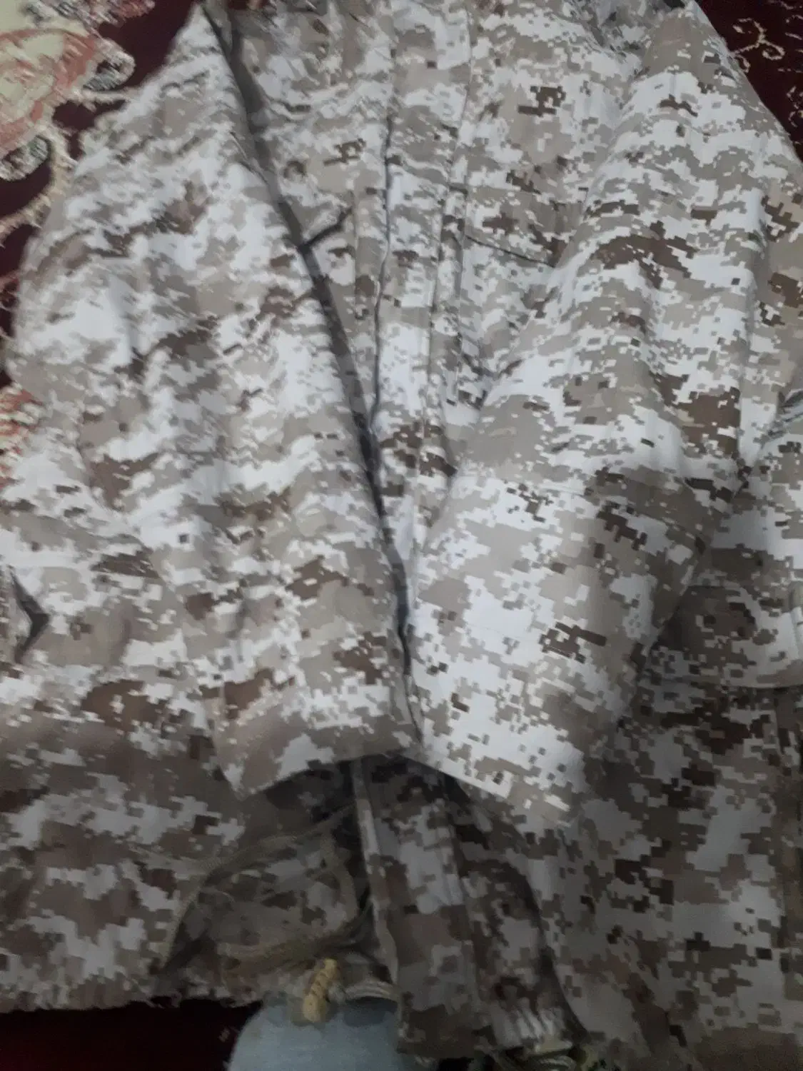 یک عدداورکت نظامی سایز۳نوع اصل ساترسه دوخت|لباس|میاندوآب, |دیوار