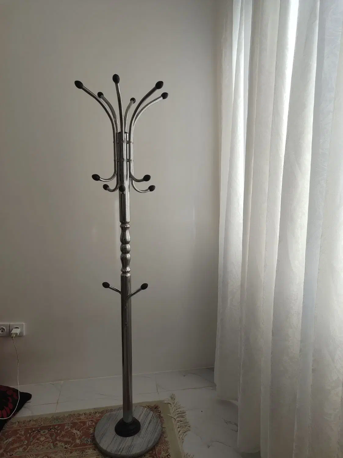 چوب لباسی ایستاده جادار استیل نونو|جاکفشی، کمد، دراور|مشکیندشت, |دیوار