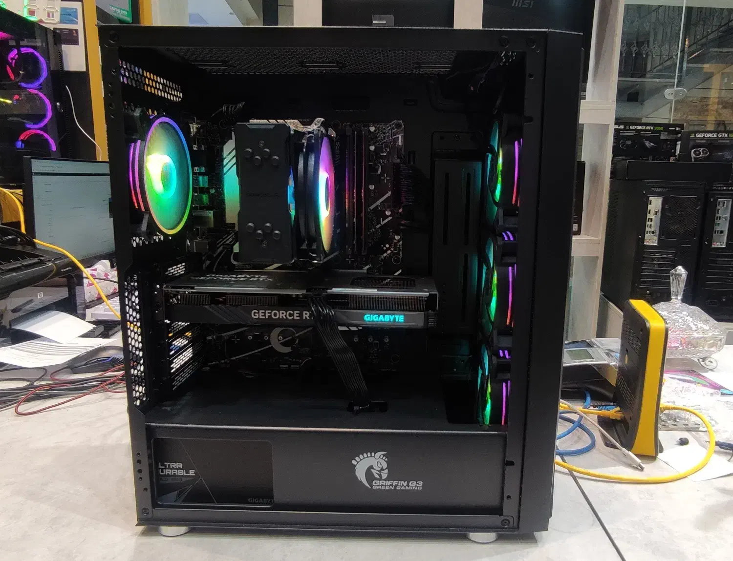 کیس گیمینگ و رندرینگ نسل 12 فروش اقساطی و نقدی|رایانه رومیزی|مشهد, عامل|دیوار