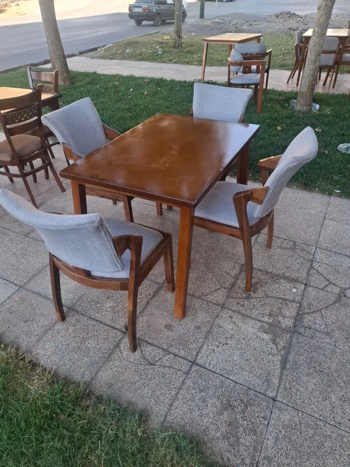 معدن میزصندلی غذاخوری ناهارخوری۹|میز و صندلی غذاخوری|خرم‌آباد, |دیوار