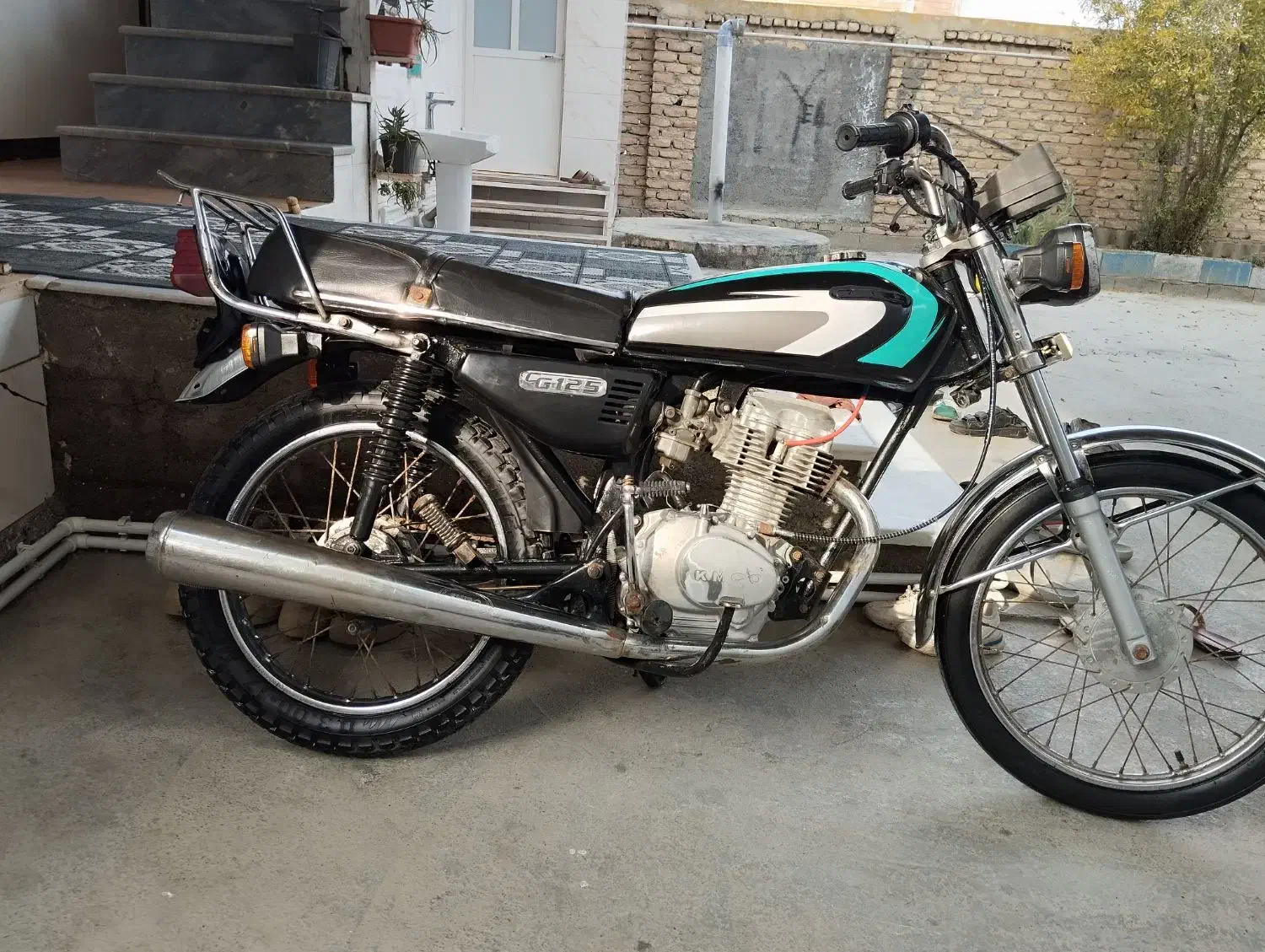 موتور125مزایده سالم ومرتب|موتورسیکلت|گمیشان, |دیوار