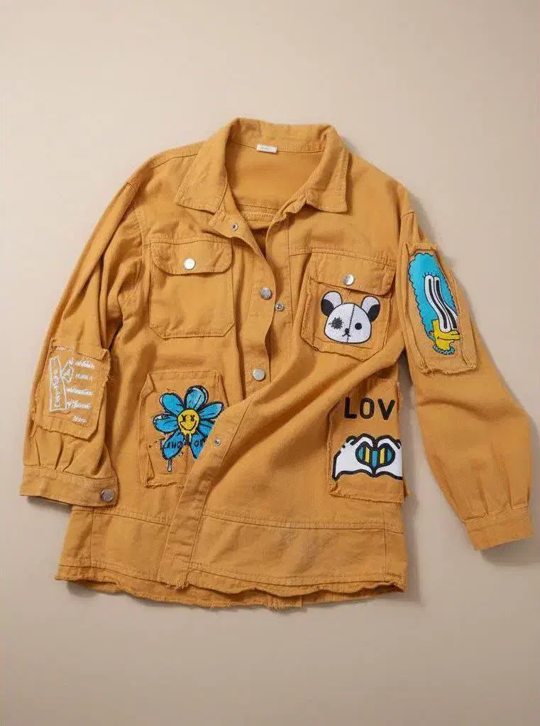 مانتو دخترانه|لباس|رباط‌کریم, ده‌حسن|دیوار