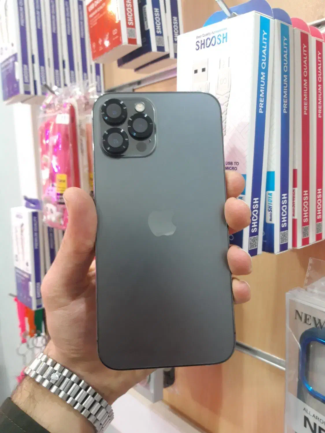 آیفون ۱۲ پرومکس ۲۵۶ گیگ|موبایل|زنجان, |دیوار