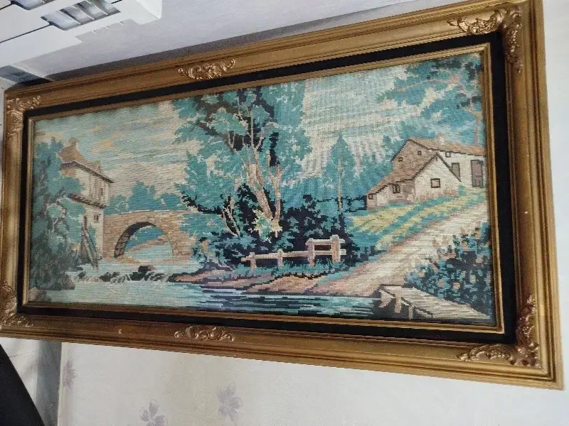 تابلو فرش پنج تن آل عبا و دوتا تابلو گوبلن|تابلو فرش|فردیس, نگارستان|دیوار