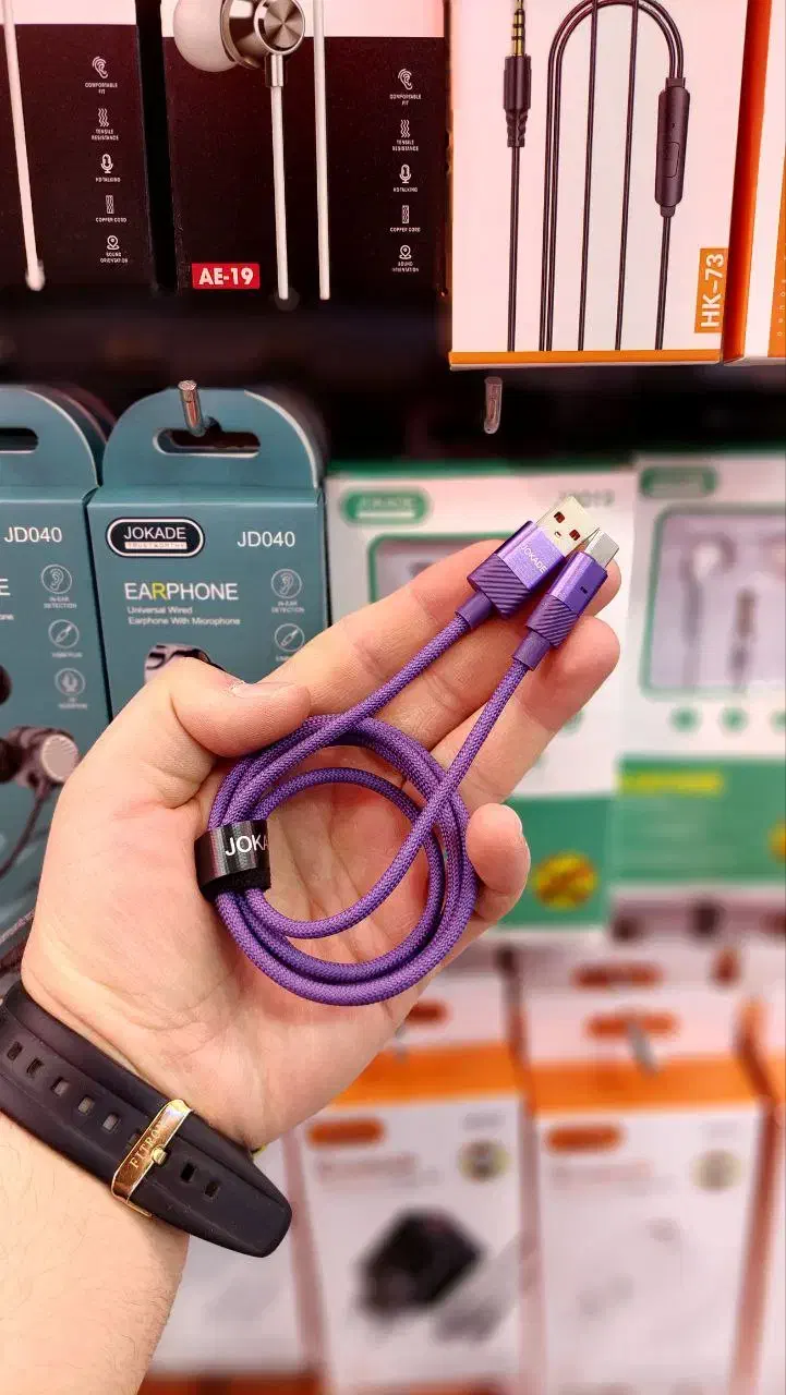 کابل شارژ تایپ سی برند jokade|لوازم جانبی موبایل و تبلت|سنندج, |دیوار