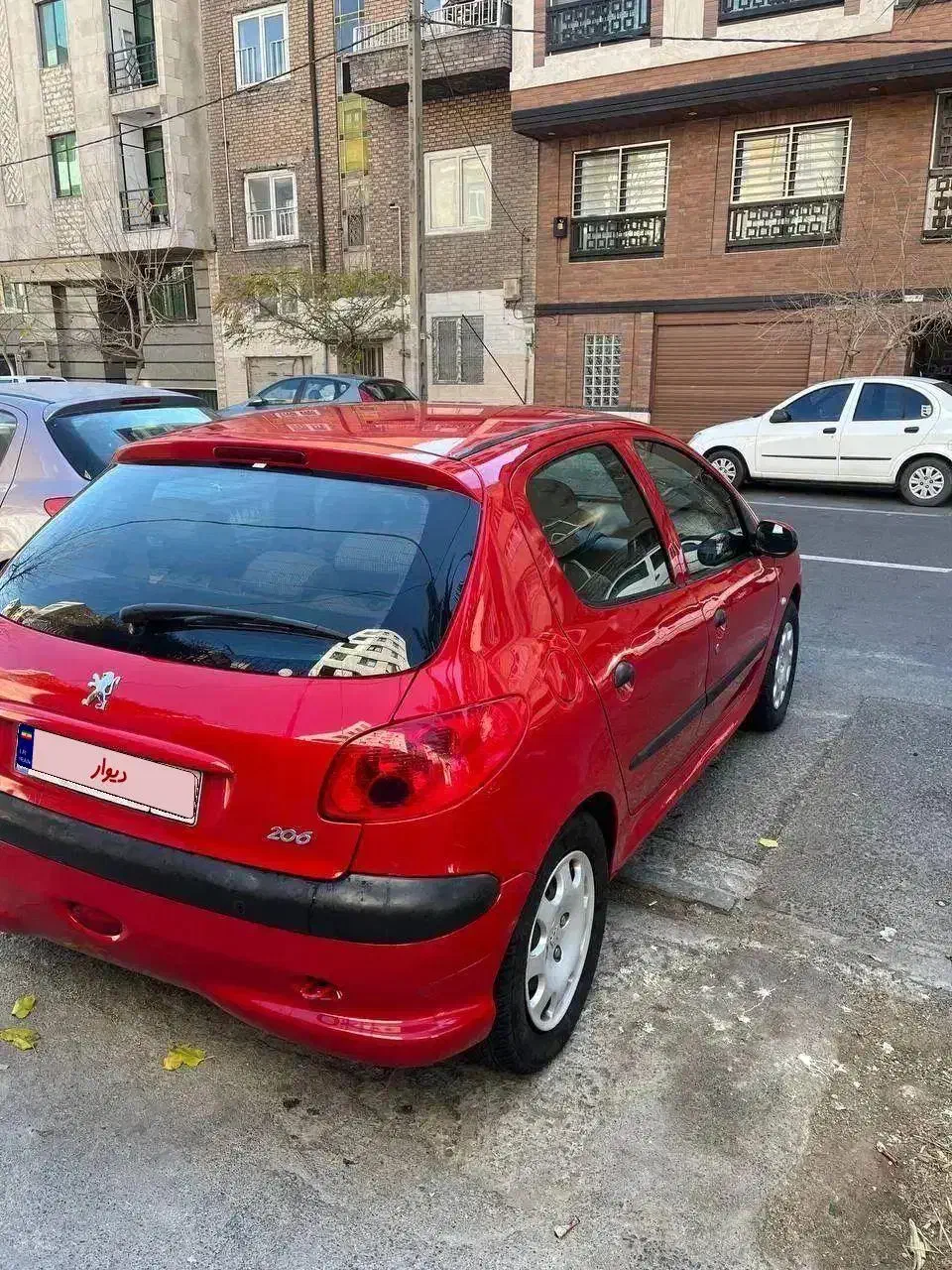 پژو206 تیپ 5 فول مدل 1395|خودرو سواری و وانت|تهران, جمال‌زاده|دیوار
