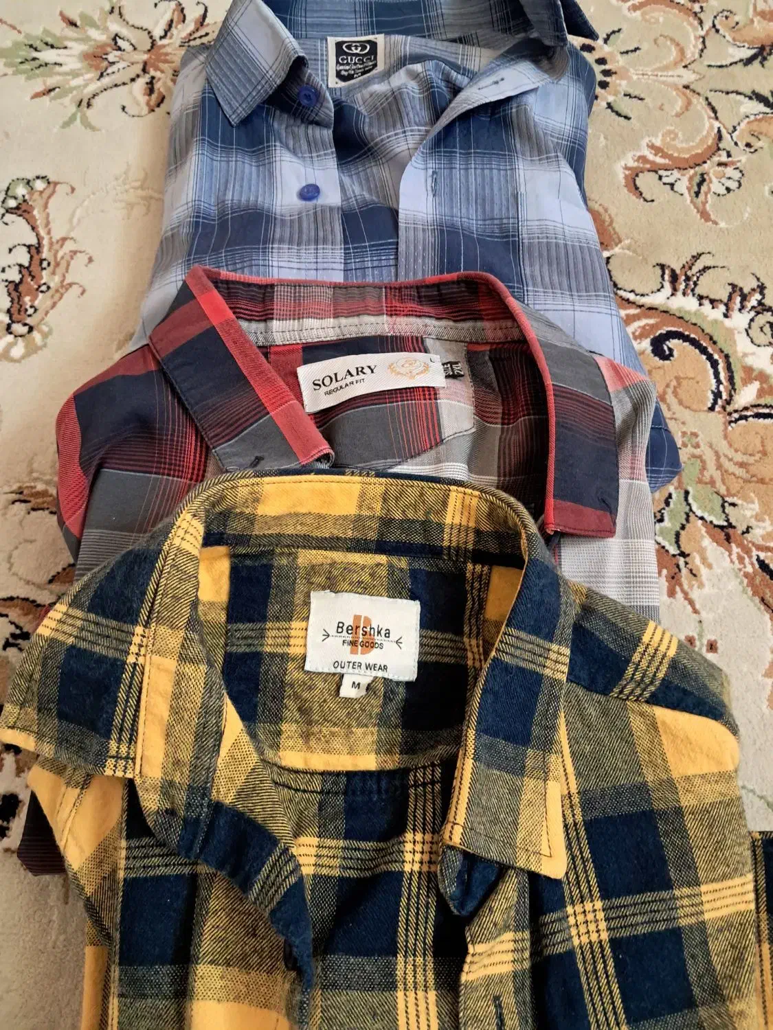 پیراهن مردانه در حد خیلی نو|لباس|اصفهان, رحیم‌آباد|دیوار