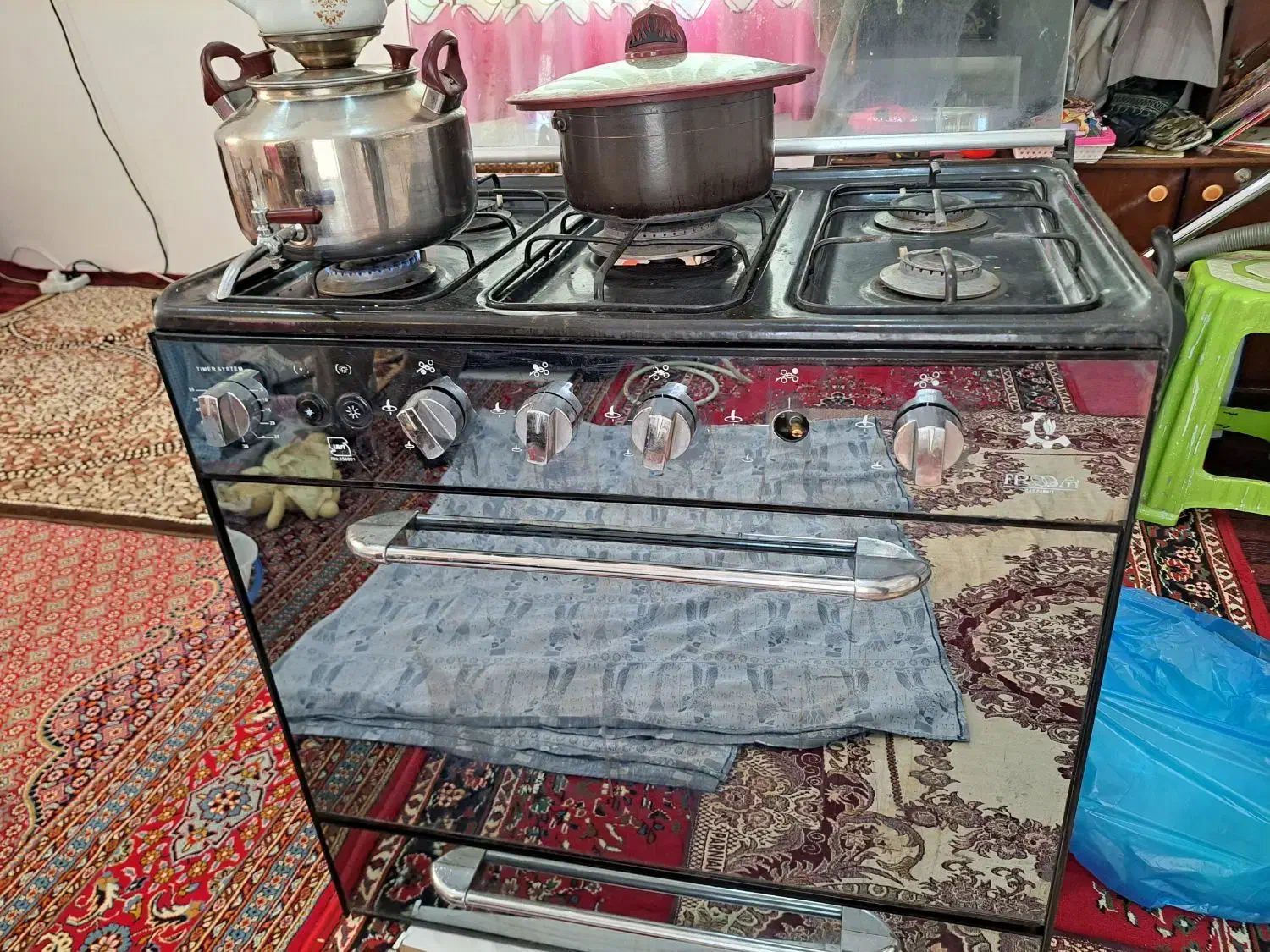 اجاق گاز ۵ شعله|اجاق گاز و لوازم برقی پختوپز|خمین, |دیوار