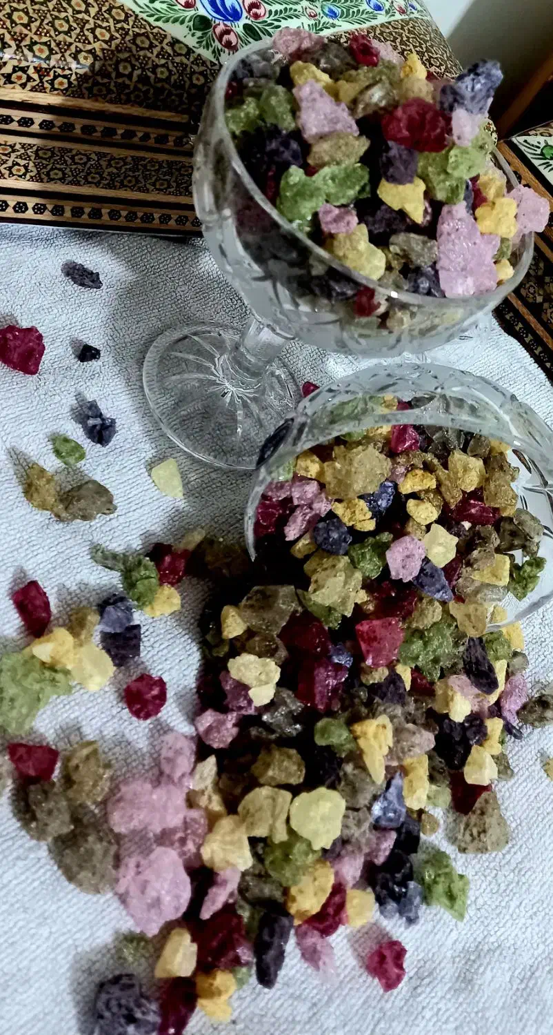 خرده نبات دمنوشی و چوبی و نبات طرح دار عمده و خرده|خوردنی و آشامیدنی|شیراز, مسلم|دیوار