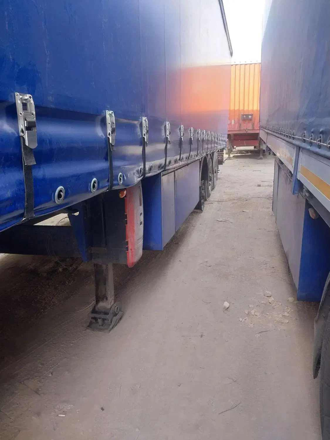 کانتینر چادری تمام کشویی دستگاه PMDاصل ترکیه|خودرو سنگین|مرند, |دیوار