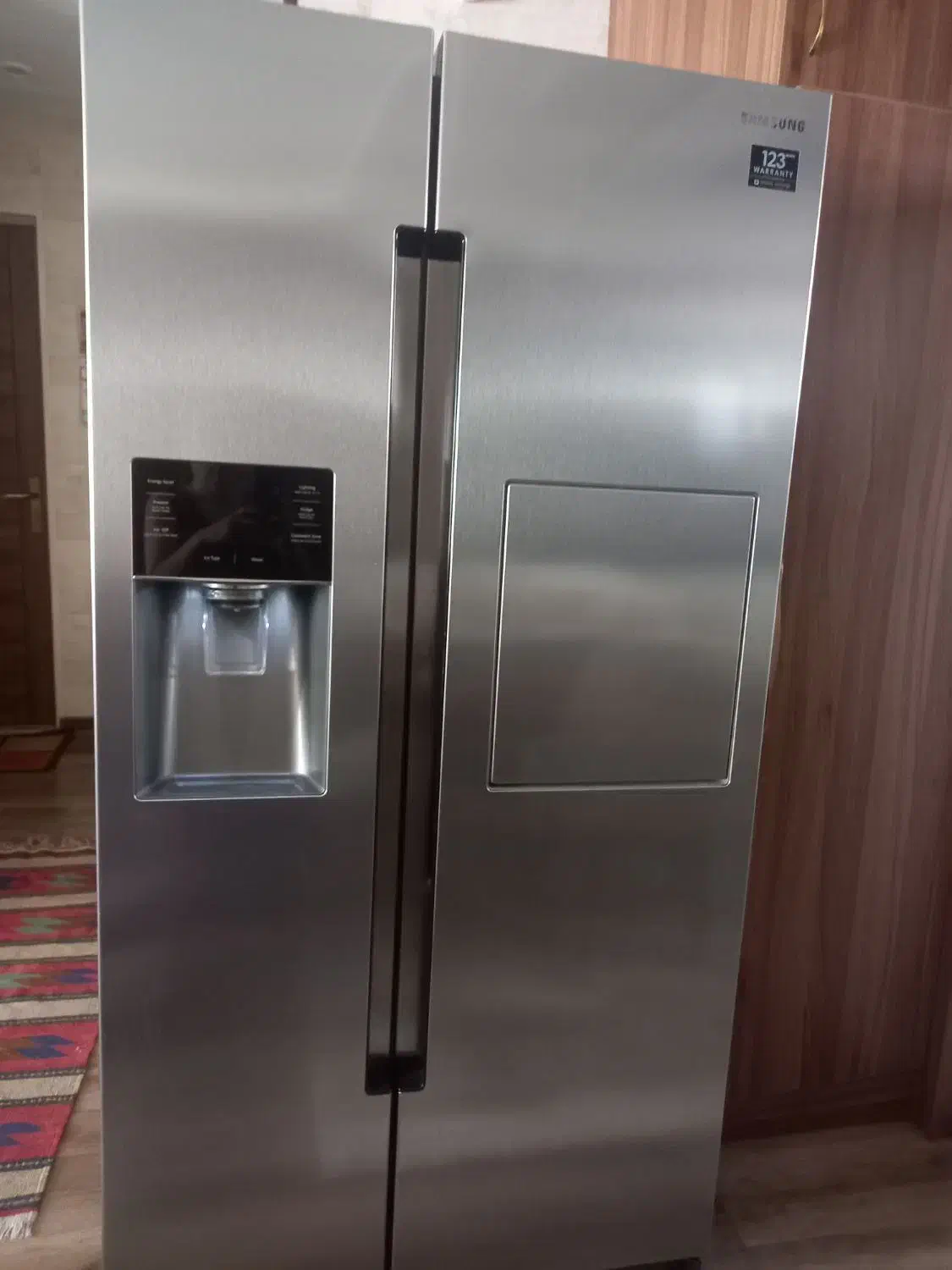 یخچال فریزر سامسونگ ساید در حد نو|یخچال و فریزر|خمینی‌شهر, |دیوار