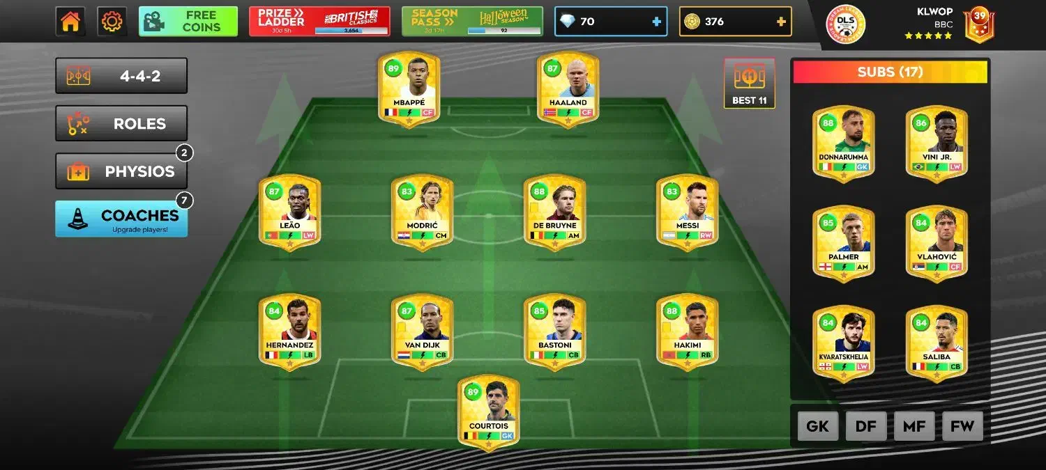 اکانت دریم لیگ با بازیکنان خوب و حذفی|کنسول، بازی ویدئویی و آنلاین|گرگان, |دیوار