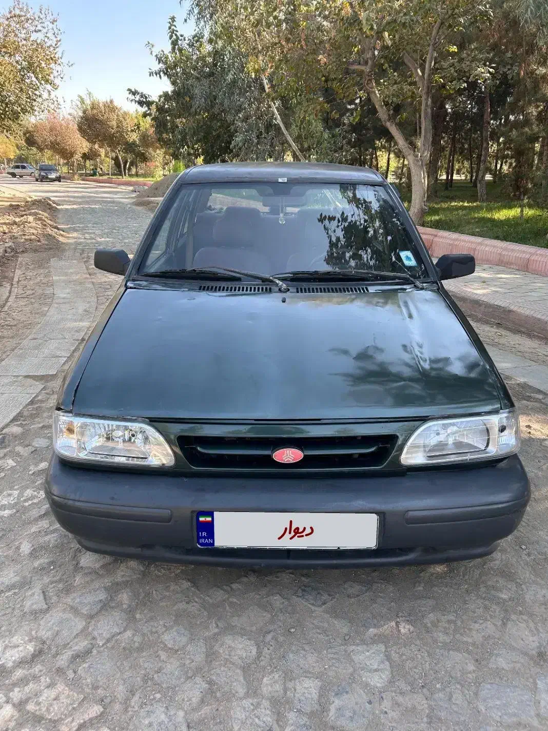 پراید مدل ۸۳|خودرو سواری و وانت|اصفهان, تخت فولاد|دیوار