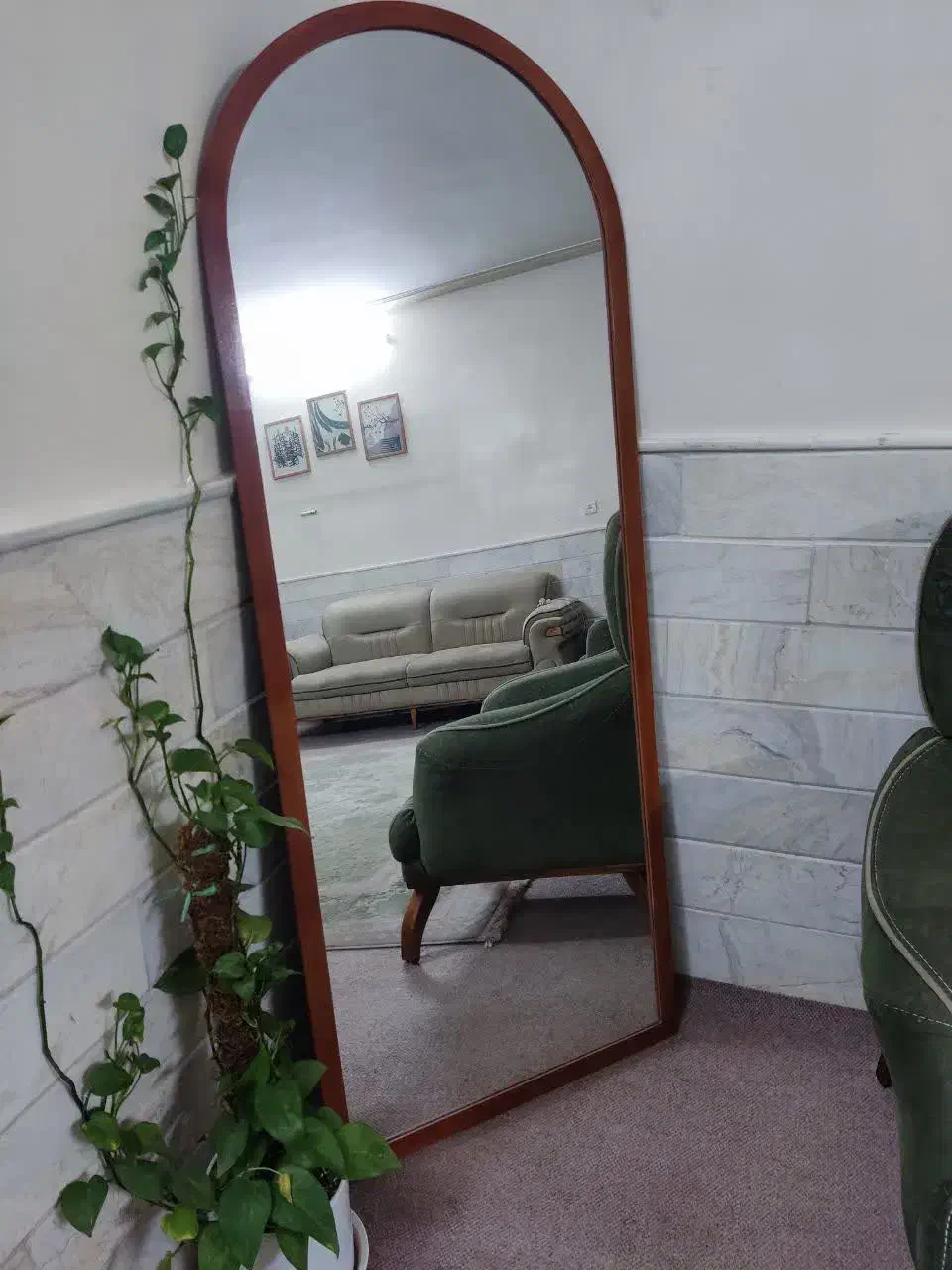 آینه قدی ۱۷۰|آینه|قم, شاه سید علی|دیوار