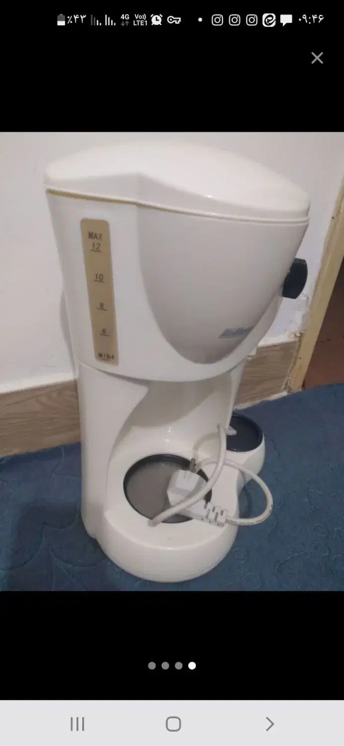 قهوه ساز|سماور، چای‌ساز، قهوه‌ساز|پاکدشت, پاکدشت (مامازند)|دیوار