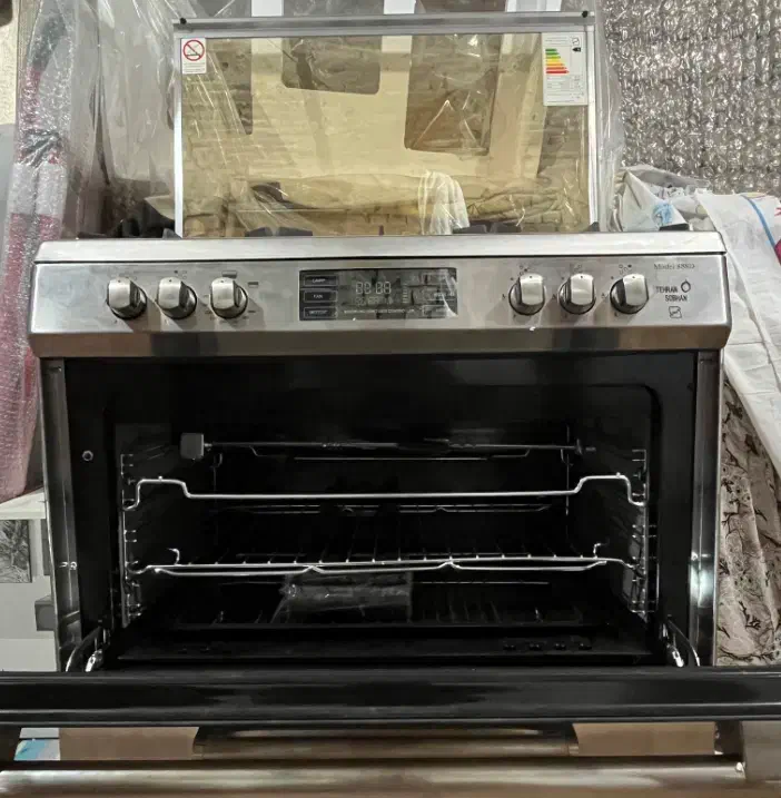 اجاق گاز 5 شعله فردار 6 شیر برند تهران سبحان|اجاق گاز و لوازم برقی پختوپز|ساوه, |دیوار