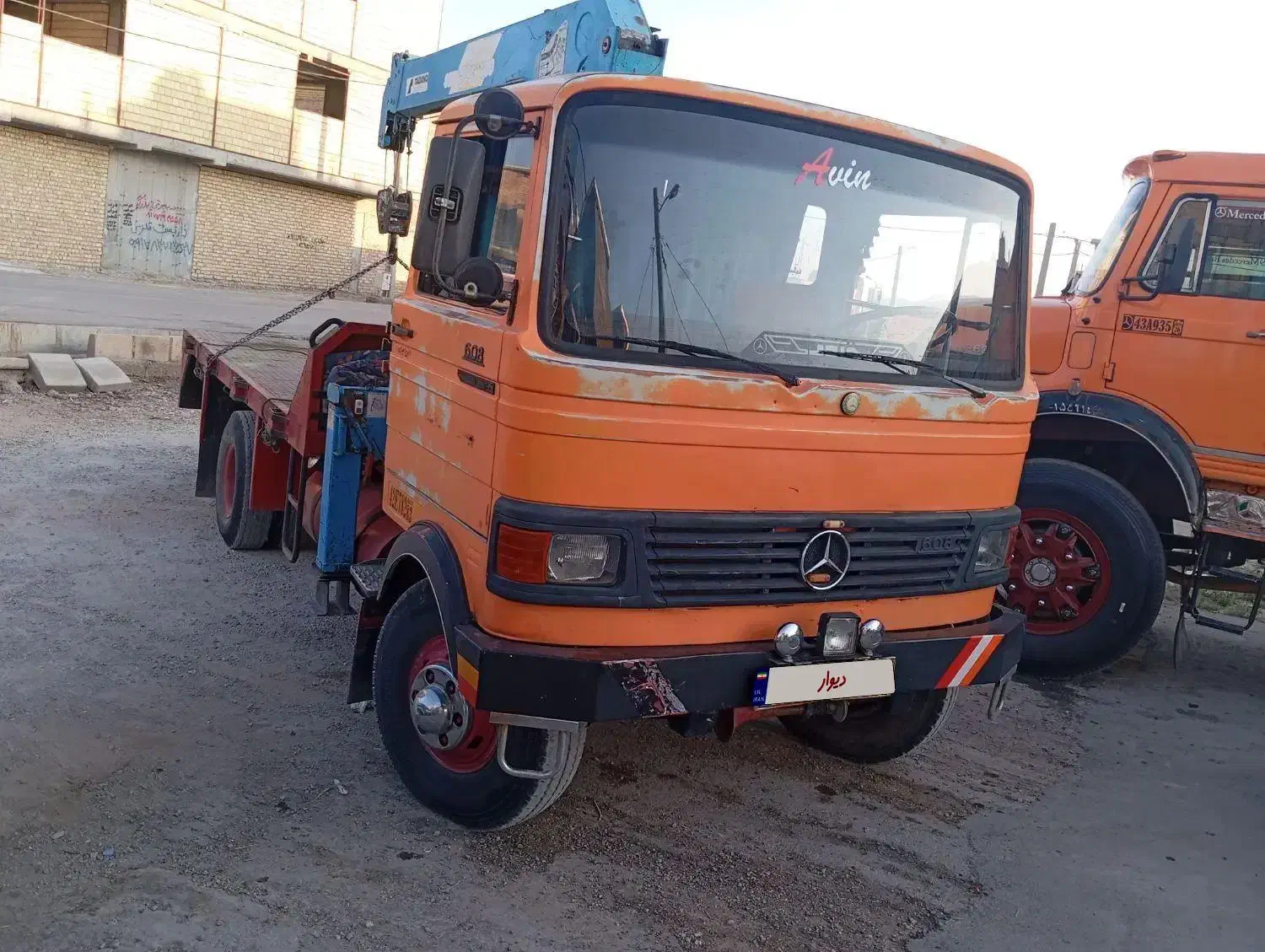 خاور جرثقیل 608|خودرو سنگین|مرودشت, مختارآباد|دیوار