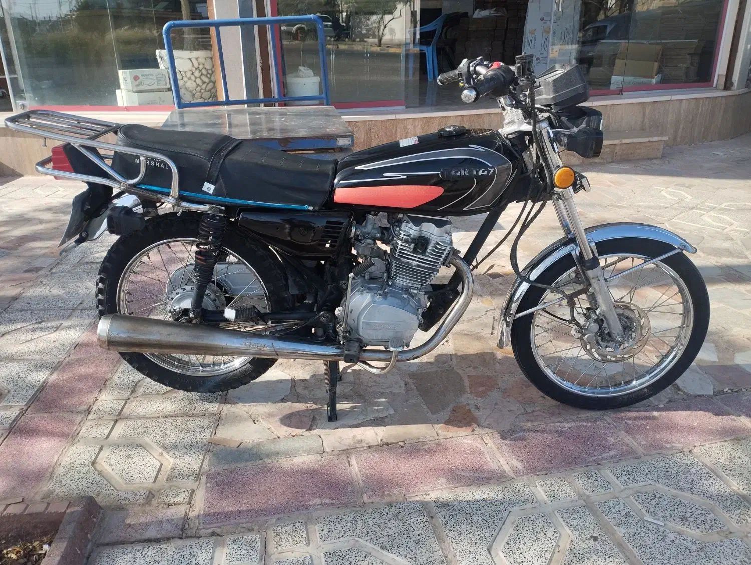 هندا ۲۰۰ احسان سند سفید مدل ۹۴|موتورسیکلت|مه ولات, |دیوار