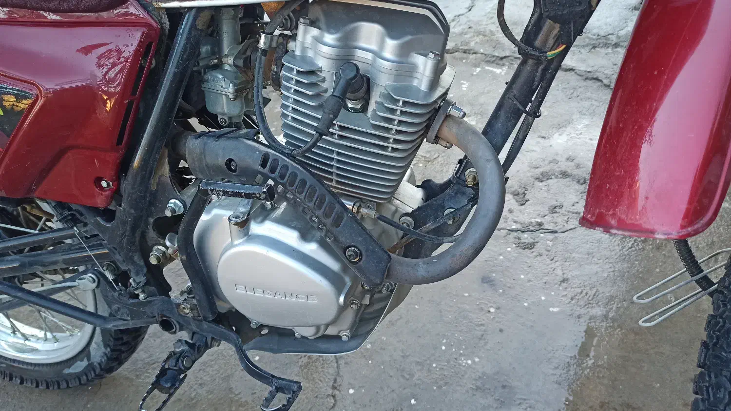 موتور تریل شهاب|موتورسیکلت|تاکستان, |دیوار