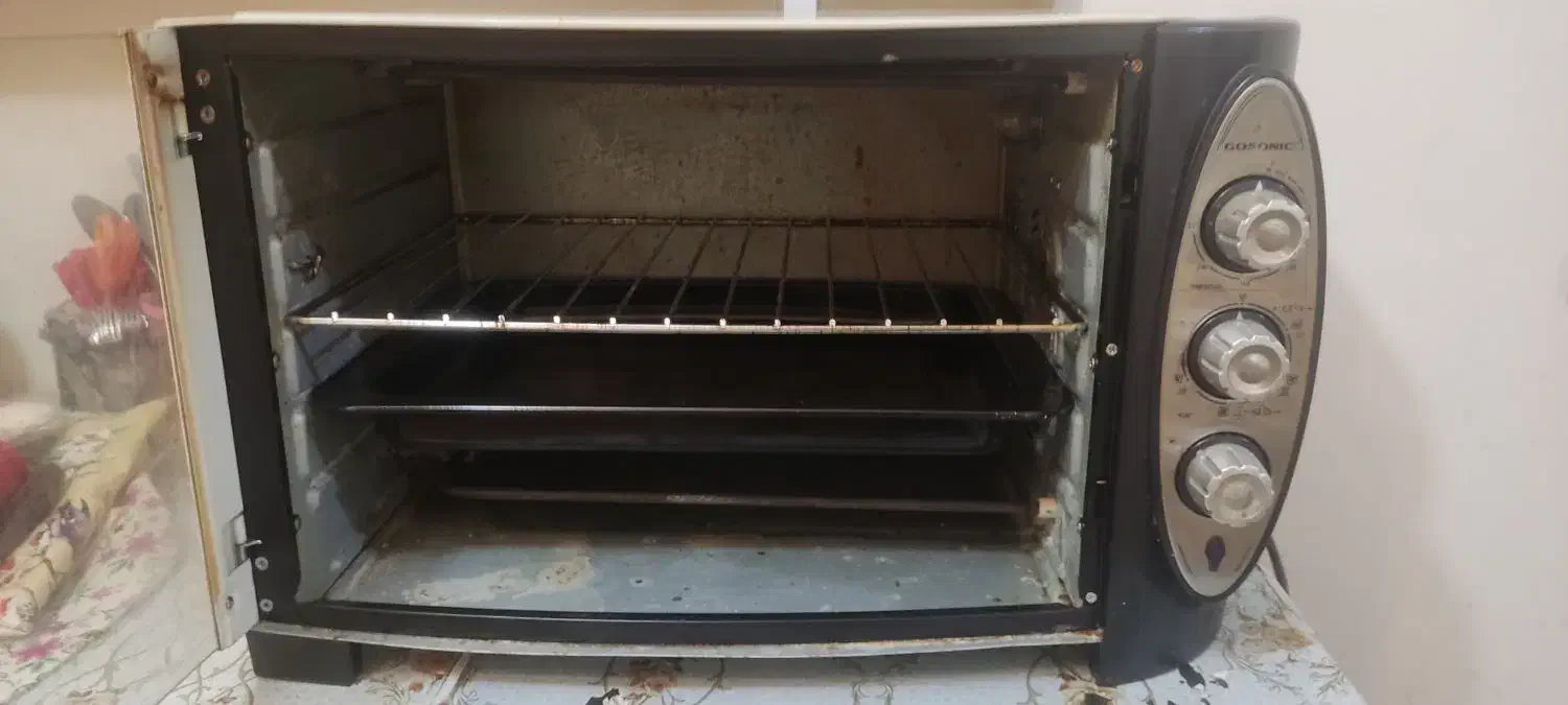 فر رو میزی gosonic|اجاق گاز و لوازم برقی پخت‌وپز|آمل, |دیوار