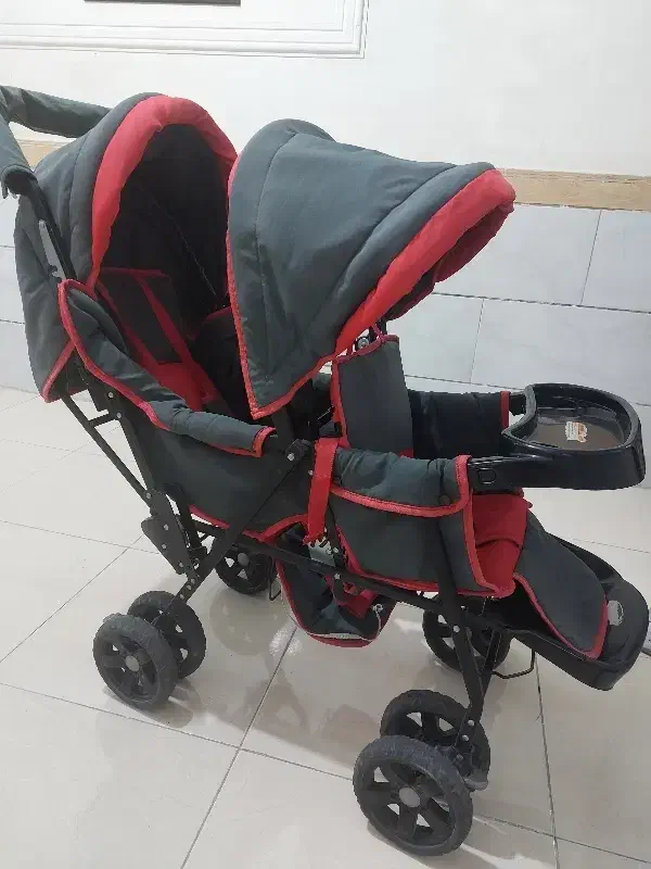 کالسکه دوقلو|کالسکه و لوازم جانبی|اراک, |دیوار