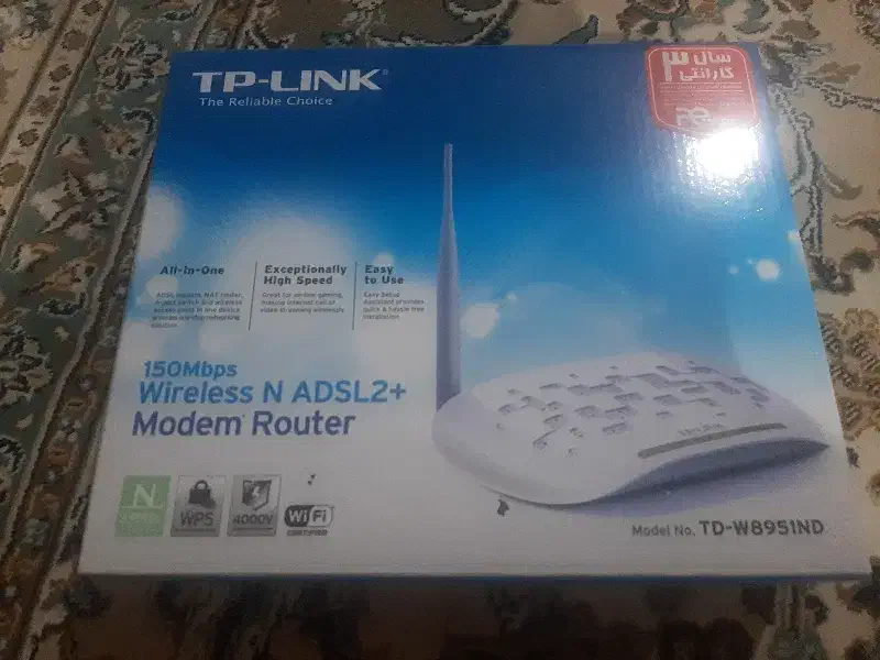 مودم tp-link|مودم و تجهیزات شبکه|کرمانشاه, |دیوار