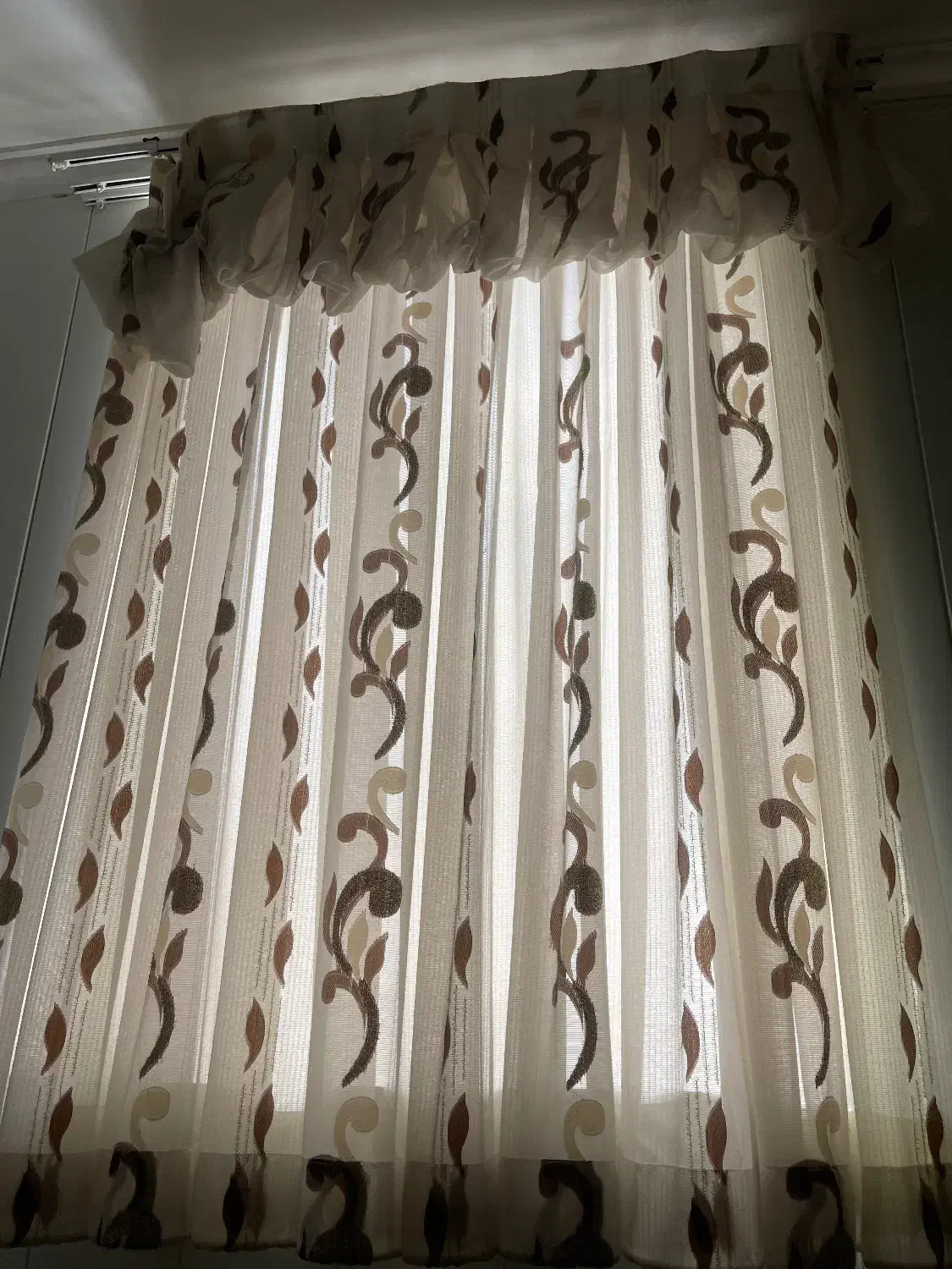 ۴تا پرده حریر با حدود ابعاد عکس|پرده، رانر، رومیزی|حمیدیا, |دیوار