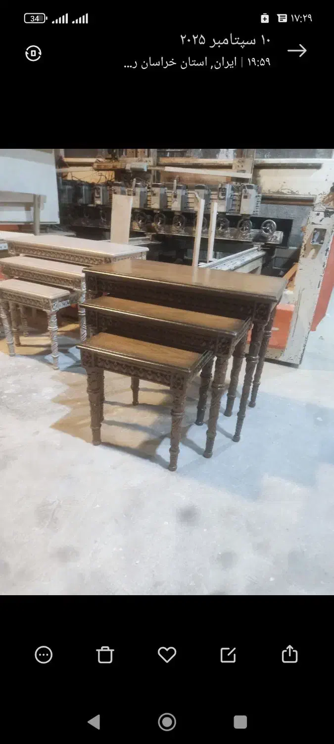 تولیدی میز‌ عسلی کنسول و...|مبلمان خانگی و میز عسلی|مشهد, نوید|دیوار
