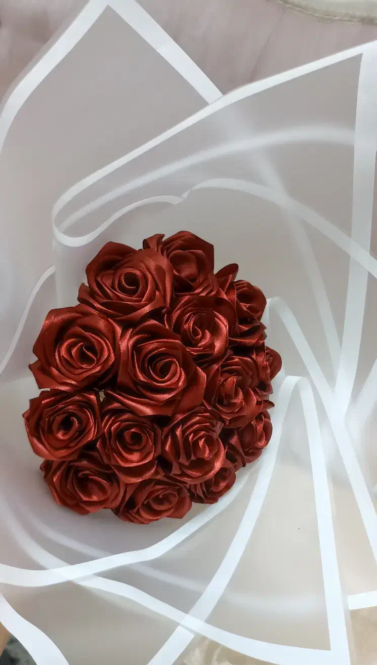 دسته گل روبانی باکس|گل مصنوعی|اسلام‌شهر, شهرک قائمیه|دیوار