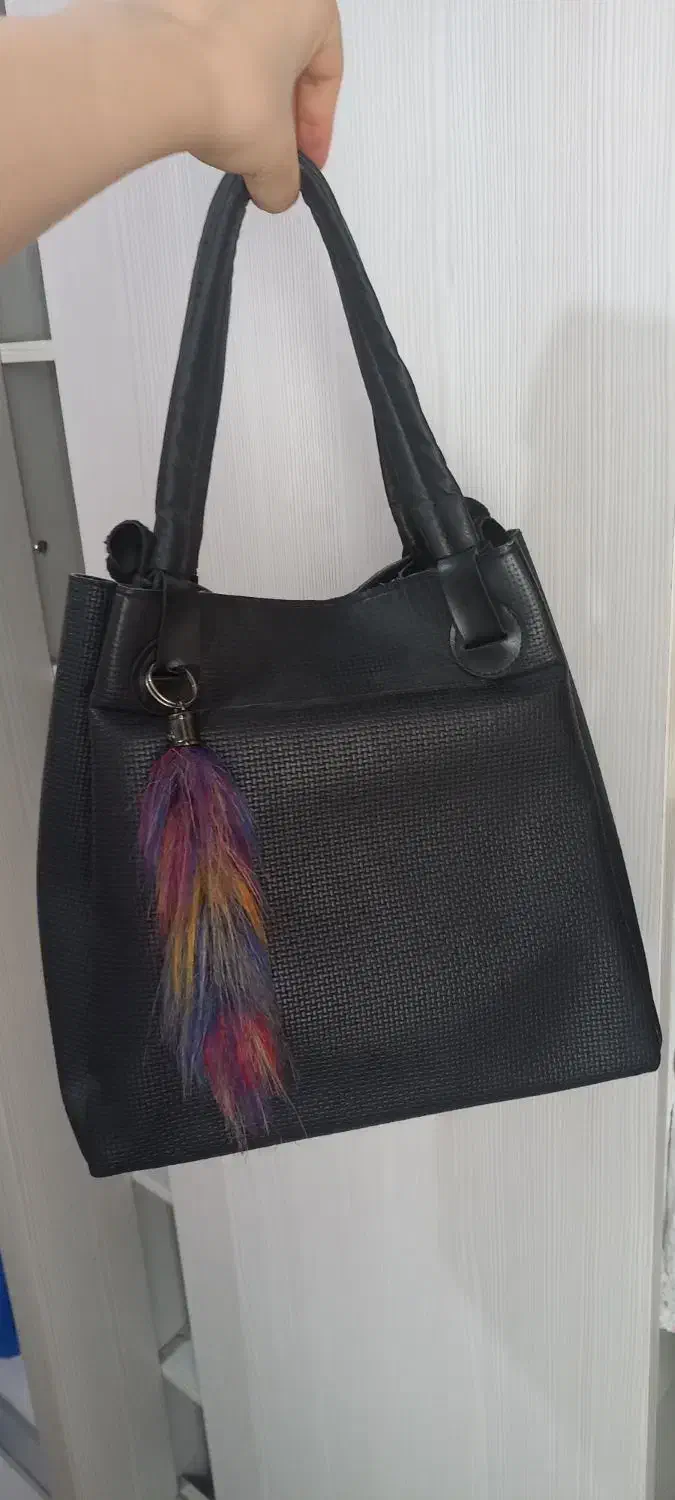 کیف دوشی دستی مشکی نو بزرگ|کیف، کفش، کمربند|تهران, شهرک کوهسار|دیوار