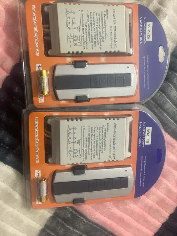 ریموت کنترل ۴ کانال|لامپ و چراغ|اهواز, شریعتی جنوبی|دیوار