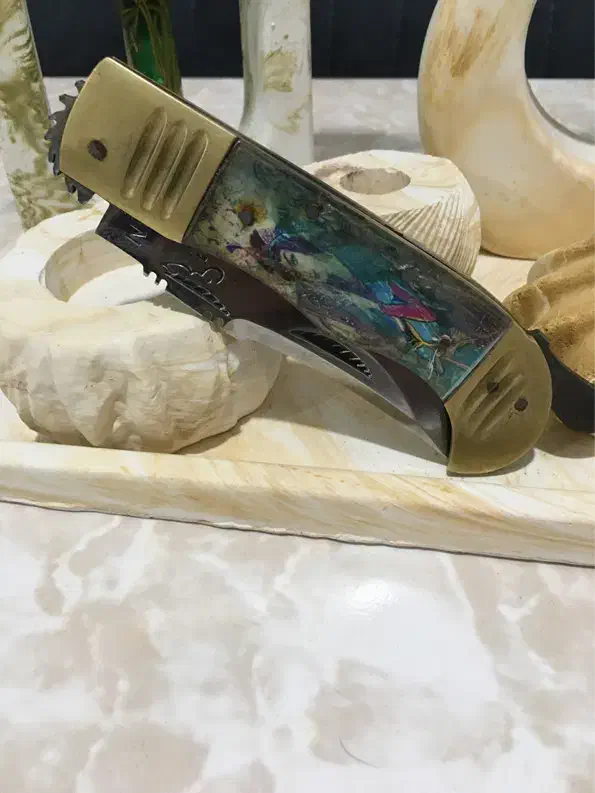 چاقو زنجان  قدیمی درجه 1|کوهنوردی و کمپینگ|سیرجان, |دیوار