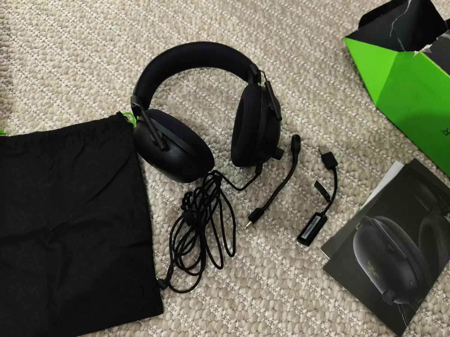 هدفون ریزر razer blackshark v2 usb|قطعات و لوازم جانبی رایانه|کرج, کمالشهر|دیوار