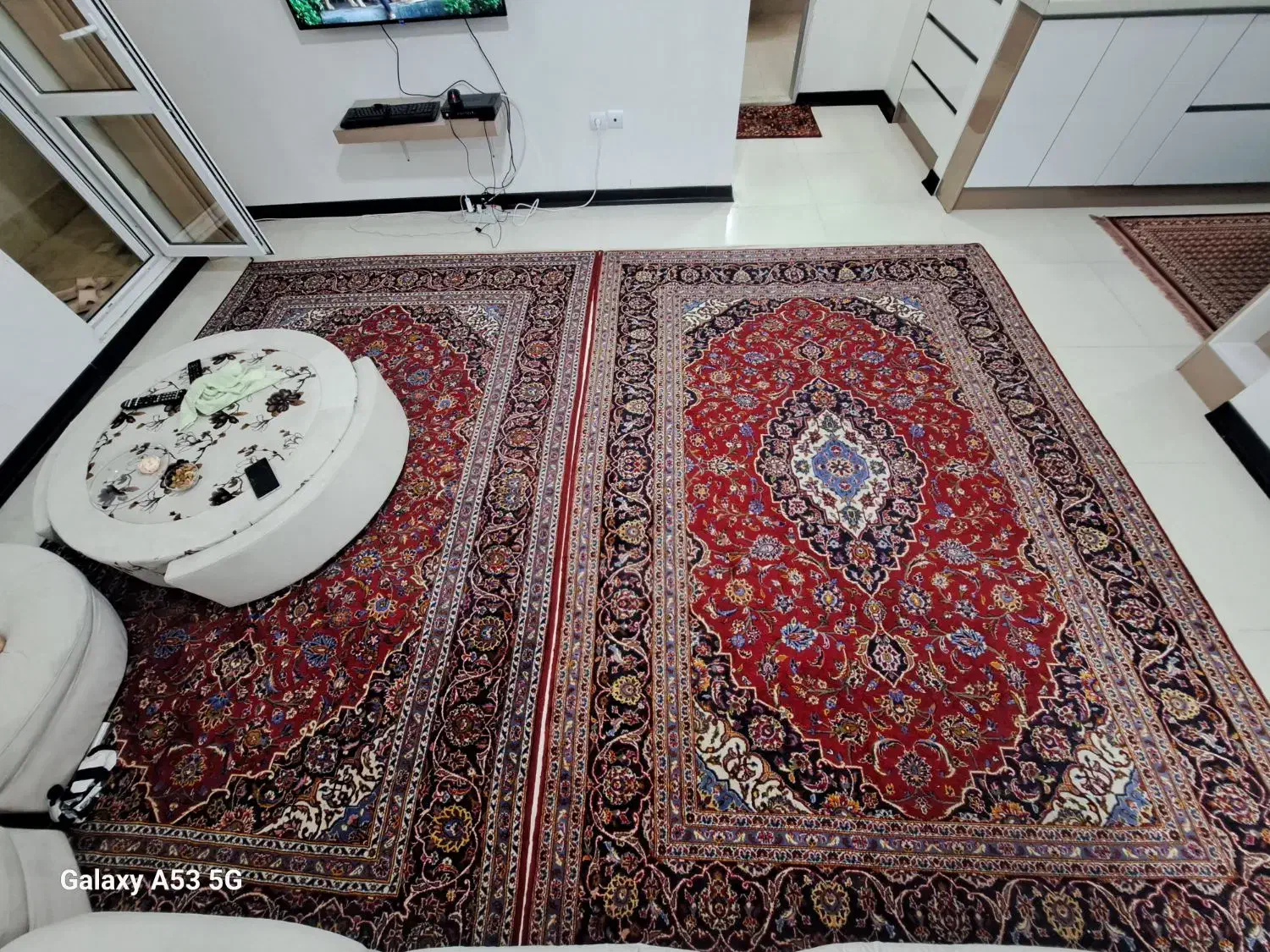 دو تخت فرش۶ متری|فرش|فیروزکوه, |دیوار