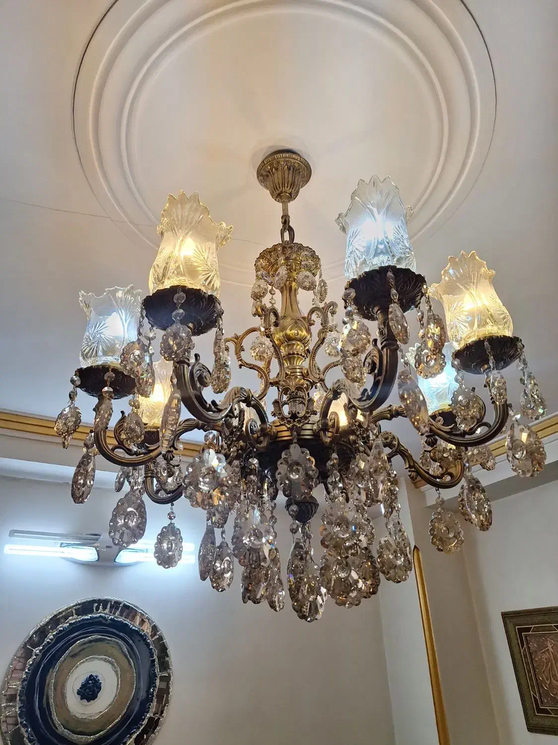 لوستربرنج|لوستر و چراغ آویز|تهران, خزانه|دیوار