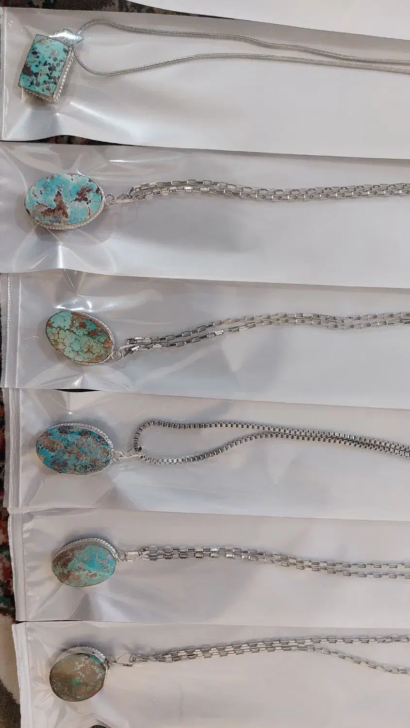 زنجیر و پلاک فیروزه و عقیق|جواهرات|مشهد, فردوسی|دیوار